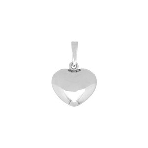 SIERSBØL sølv rhod. vedhæng hjerte 21x15mm 29160280900